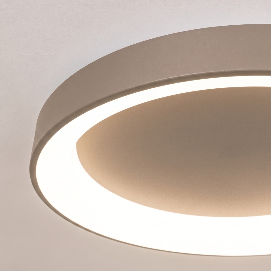 BRILAGI - Plafoniera LED dimmerabile FALCON II LED/99W/230V 3000-6500K pr. 60 cm beige + telecomando