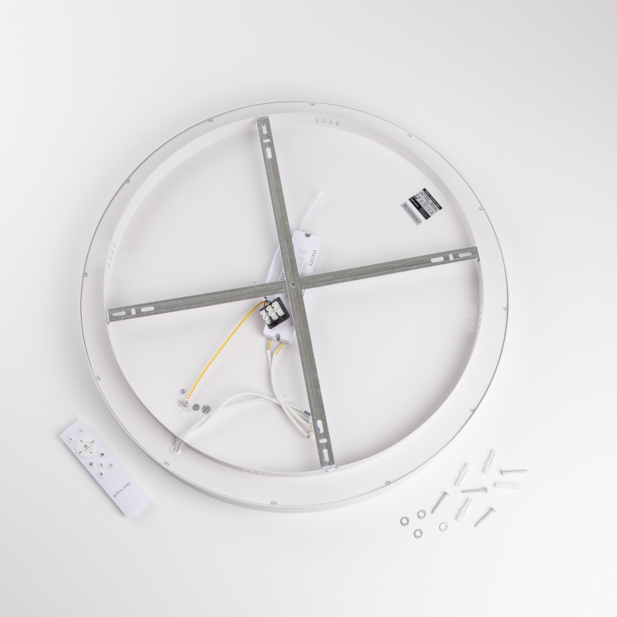 Brilagi - Plafoniera LED dimmerabile FALCON II LED/99W/230V 3000-6500K Ø 60 cm bianca + telecomando