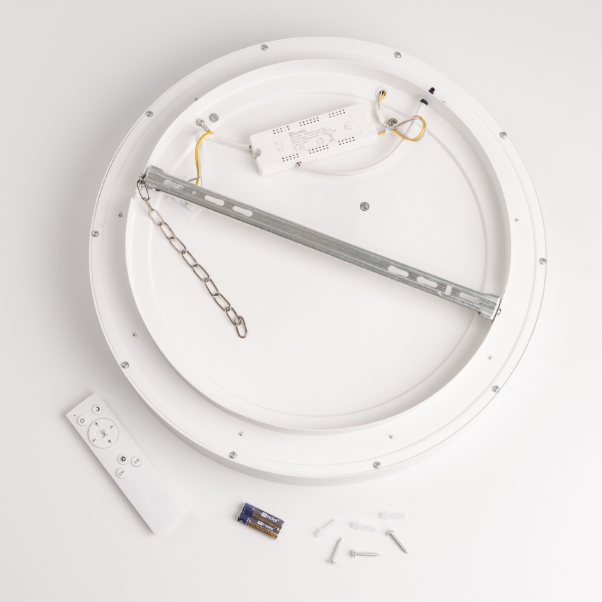 Brilagi - Plafoniera LED dimmerabile FALCON LED/80W/230V 3000-6500K Ø 60 cm bianco + telecomando