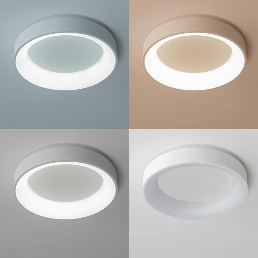 Brilagi - Plafoniera LED dimmerabile FALCON LED/80W/230V 3000-6500K Ø 60 cm bianco + telecomando