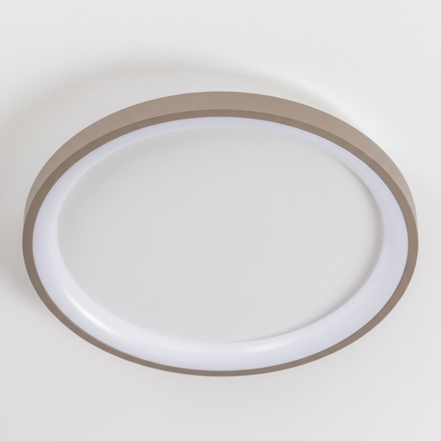 BRILAGI - Plafoniera LED dimmerabile FALCON SLIM LED/42W/230V 3000-6500K Ø 50 cm bianco/beige + telecomando