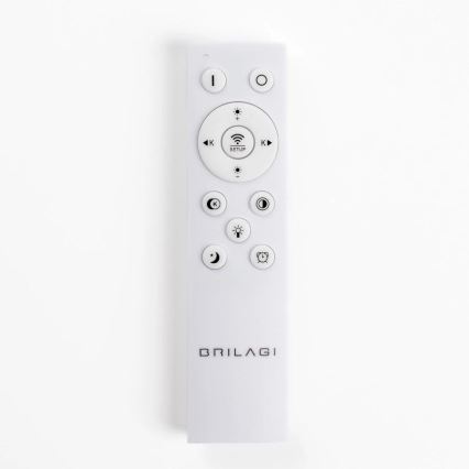 BRILAGI - Plafoniera LED dimmerabile FALCON SLIM LED/42W/230V 3000-6500K Ø 50 cm bianco/beige + telecomando