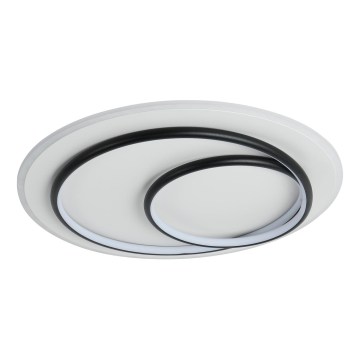 Brilagi - Plafoniera LED dimmerabile FLARE LED/70W/230V 3000-6000K Ø 50 cm bianco/nero + telecomando