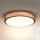 Brilagi - Plafoniera LED dimmerabile GLORIA LED/48W/230V 3000-6500K rovere Ø 40 cm + telecomando