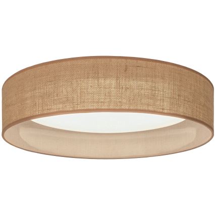 Brilagi - plafoniera LED dimmerabile VELVET SMARTIX STARS LED/24W/230V 3000-6000K Ø 45 cm beige Wi-Fi Tuya Beacon + telecomando