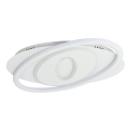 Brilagi - Plafoniera LED dimmerabile IRIS LED/78W/230V 3000-6000K 37x49 cm bianco + telecomando
