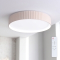 Brilagi - Plafoniera LED dimmerabile LUCIA LED/48W/230V 3000-6500K Ø 41 cm beige + telecomando