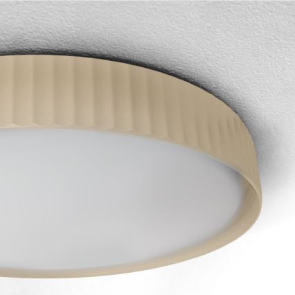 Brilagi - Plafoniera dimmerabile da soffitto LUCIA LED/48W/230V 3000-6500K Ø 41 cm beige + telecomando