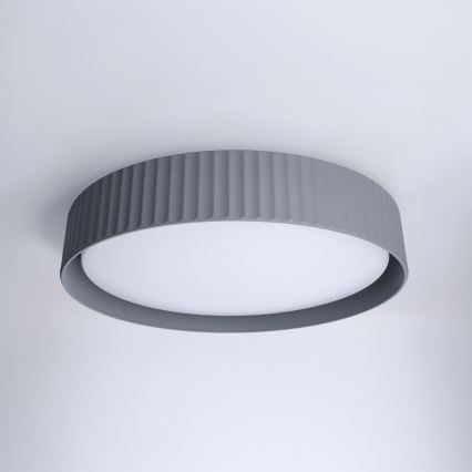 Brilagi - Plafoniera LED dimmerabile LUCIA LED/48W/230V 3000-6500K Ø 41 cm grigio + telecomando