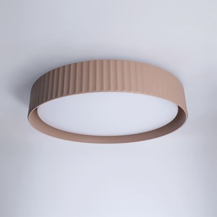 Brilagi - Plafoniera LED dimmerabile LUCIA LED/48W/230V 3000-6500K Ø 41 cm taupe + telecomando