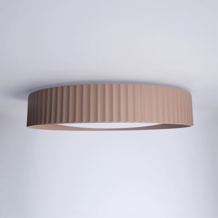 Brilagi - Plafoniera LED dimmerabile LUCIA LED/48W/230V 3000-6500K Ø 41 cm taupe + telecomando