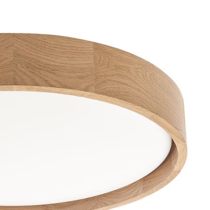 Brilagi - Plafoniera LED dimmerabile MANAROLA REMOTE LED/24W/230V 3000-6500K Ø 41 cm rovere + telecomando
