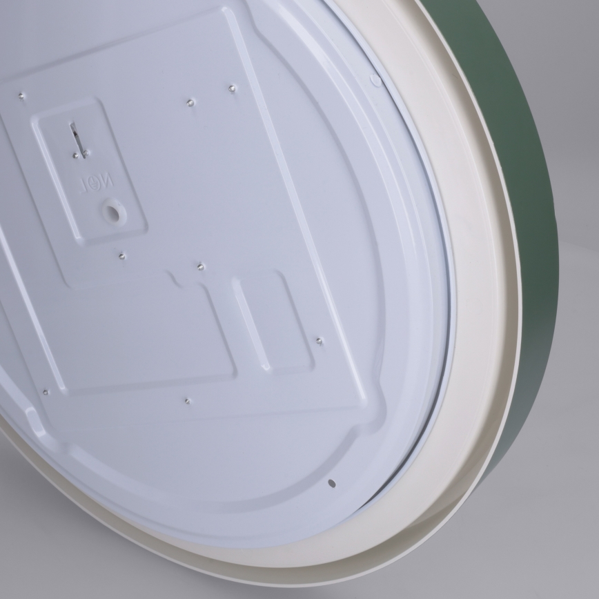Brilagi - Plafoniera LED dimmerabile MATTEO LED/48W/230V 3000-6500K Ø 41 cm verde + telecomando incluso