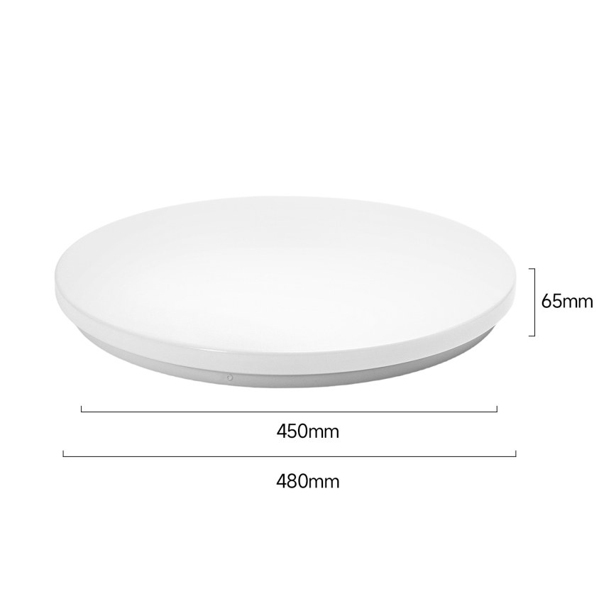 Brilagi - Plafoniera LED dimmerabile MILKY WAY LED/36W/230V 3000-6500K Ø 48 cm + telecomando