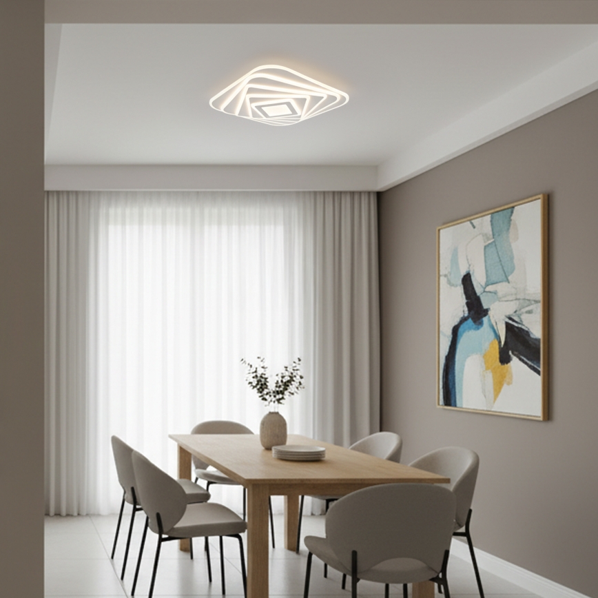 Brilagi - Plafoniera dimmerabile MODERN LED/210W/230V 3000-6000K 55x55 cm + telecomando