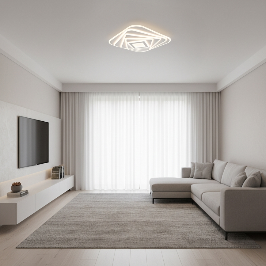 Brilagi - Plafoniera dimmerabile MODERN LED/210W/230V 3000-6000K 55x55 cm + telecomando