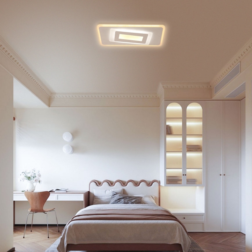 Brilagi - Plafoniera LED dimmerabile MODERN LED/51W/230V 2700-6500K 20x40 cm + telecomando