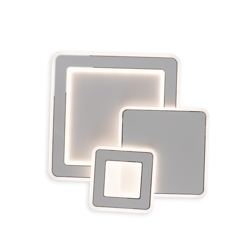 Brilagi - Plafoniera LED dimmerabile MODERN LED/93W/230V 2700-6500K 48,5x48,5 cm + telecomando