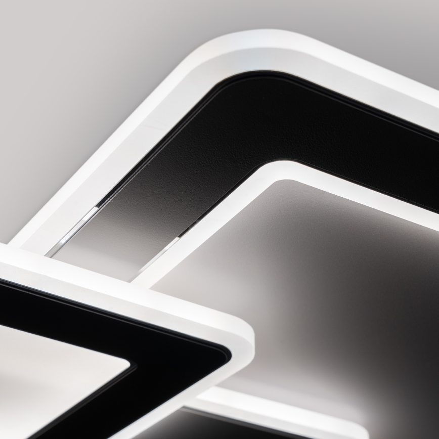 Brilagi - Plafoniera LED dimmerabile MODERN LED/93W/230V 2700-6500K 48,5x48,5 cm + telecomando