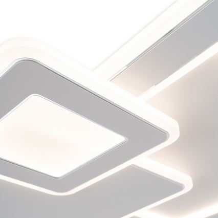 Brilagi - Plafoniera LED dimmerabile MODERN LED/93W/230V 2700-6500K 48,5x48,5 cm + telecomando