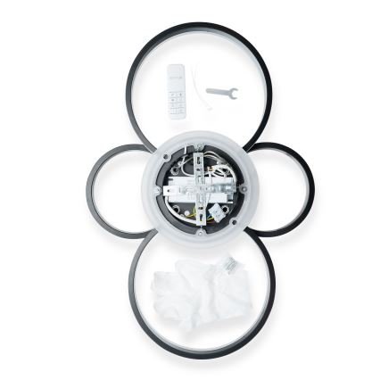 Brilagi - Plafoniera LED dimmerabile ORBITS LED/49W/230V 3000-6000K + telecomando