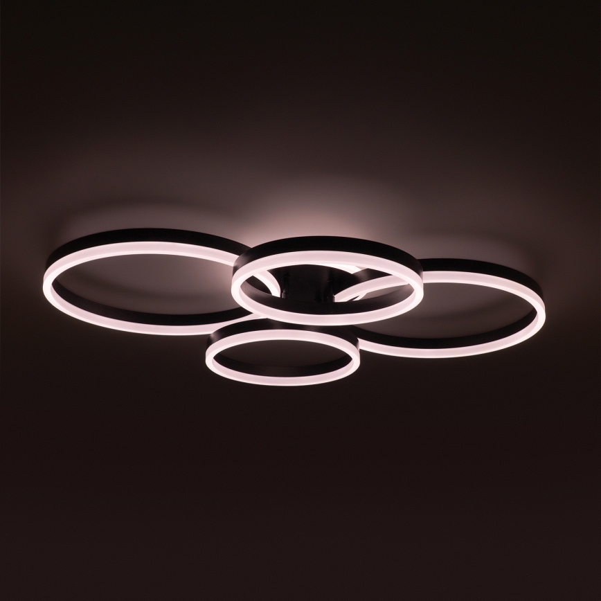 Brilagi - Plafoniera LED dimmerabile ORBITS LED/52W/230V 3000-6000K + telecomando