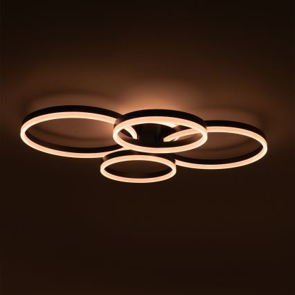 Brilagi - Plafoniera LED dimmerabile ORBITS LED/52W/230V 3000-6000K + telecomando