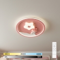 BRILAGI - Plafoniera LED dimmerabile per bambini BUNNY LED/83W/230V 3000-6000K Ø 49 cm + telecomando