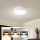 Brilagi - Plafoniera LED dimmerabile POOL LED/18W/230V 3000-6000K 20 cm bianco + telecomando
