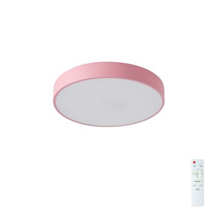 Brilagi - Plafoniera LED dimmerabile POOL LED/36W/230V 3000-6000K Ø 30 cm rosa + telecomando