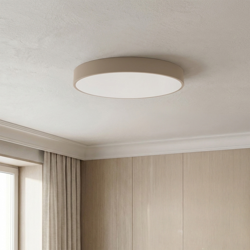 Brilagi - plafoniera LED dimmerabile POOL LED/36W/230V 3000-6000K Ø 30 cm beige + telecomando