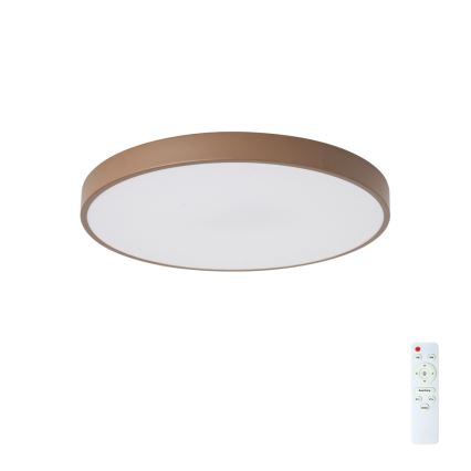 Brilagi - Plafoniera LED dimmerabile POOL LED/60W/230V 3000-6000K Ø 50 cm marrone + telecomando