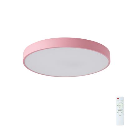 Brilagi - Plafoniera LED dimmerabile POOL LED/60W/230V 3000-6000K Ø 50 cm rosa + telecomando