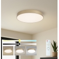 Brilagi - plafoniera LED dimmerabile POOL LED/60W/230V 3000-6000K diam. 50 cm oro + telecomando