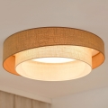 Brilagi - Plafoniera LED dimmerabile SHINE LED/24W/230V diametro 60 cm 3000/4000/6500K beige/color crema + telecomando