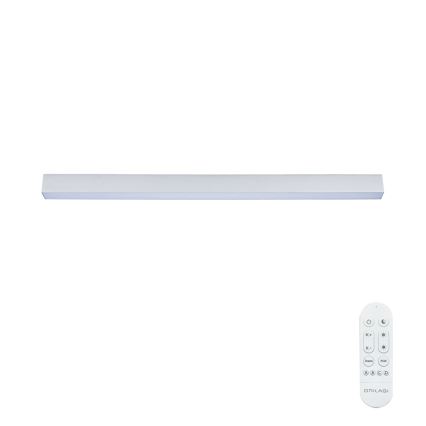 Brilagi - Plafoniera LED dimmerabile SLEEKLINE SMART LED/40W/230V 3000-6000K Wi-Fi Tuya argento + telecomando