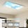 Brilagi - Plafoniera LED dimmerabile SLIMFRAME LED/80W/230V 120x60 cm 3000-6000K argento/blu + telecomando