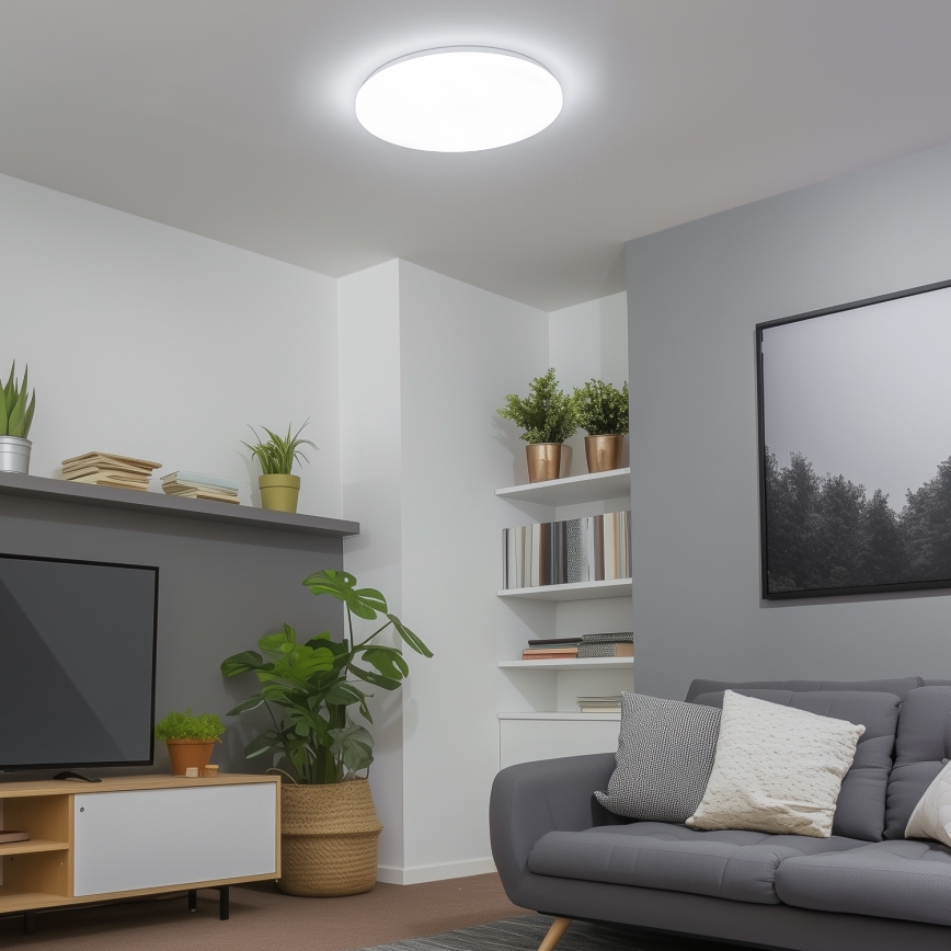 Brilagi - Plafoniera LED Dimmerabile SMART LED/24W/230V 2700-6500K Wi-Fi Tuya + telecomando
