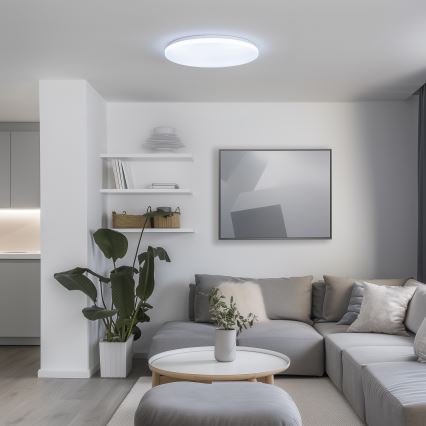 Brilagi - Plafoniera a LED dimmerabile SMART LED/36W/230V Ø 48 cm 2700-6500K Wi-Fi Tuya + telecomando