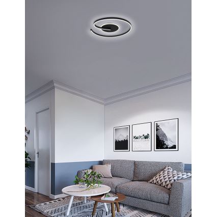 Brilagi - Plafoniera LED dimmerabile SPIRAL LED/56W/230V 3000/4000/6000K + telecomando