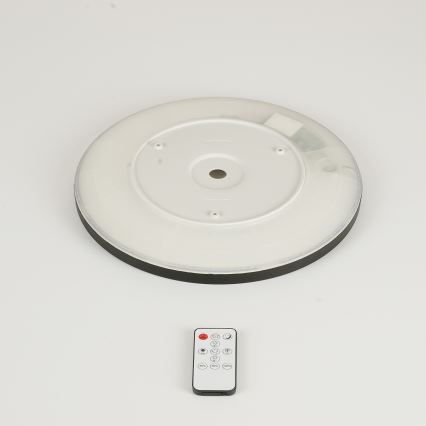 Brilagi - Plafoniera dimmerabile LED ULTRA SLIM/18W/230V 2700-6500K Ø 30 cm nera + telecomando