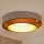 Brilagi - Plafoniera LED dimmerabile VEGAS SHINE LED/24W/230V diametro 60 cm 3000/4000/6500K marrone + telecomando