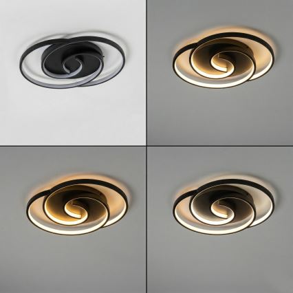 Brilagi - Plafoniera LED dimmerabile VELO LED/70W/230V 3000-6500K 38x47,8 cm + telecomando