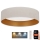 Brilagi - Plafoniera LED dimmerabile VELVET SMART LED/36W/230V d. 55 cm 2700-6500K Wi-Fi Tuya nero/rame + telecomando