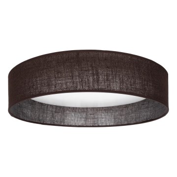 Brilagi - Plafoniera LED dimmerabile VELVET SMART VARI LED/24W/230V 3000-6500K diam. 45 cm marrone + telecomando