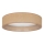 Brilagi - Plafoniera LED dimmerabile VELVET SMARTIX LED/36W/230V 3000-6000K Ø 55 cm beige Wi-Fi Tuya Beacon + telecomando