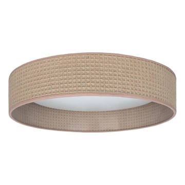 Brilagi - Plafoniera LED dimmerabile VELVET SMARTIX STARS LED/24W/230V 3000-6000K Ø 45 cm beige Wi-Fi Tuya Beacon + telecomando