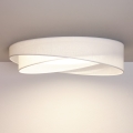 BRILAGI - Plafoniera LED dimmerabile VELVET TWIST LED/36W/230V 3000-6000K diam. 65 cm Wi-Fi Tuya Beacon bianca + telecomando