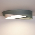 BRILAGI - Plafoniera LED dimmerabile VELVET TWIST LED/36W/230V 3000-6000K Ø 65 cm Wi-Fi Tuya Beacon verde/bianco + telecomando