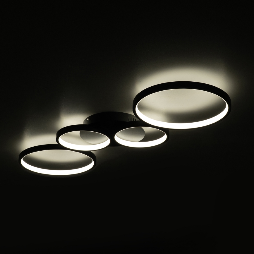 Brilagi - Plafoniera LED ECHO LED/40W/230V 4000K 32x90 cm nera